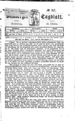 Bamberger Tagblatt Sonntag 18. Oktober 1868