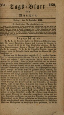 Tags-Blatt für München (Münchener Tagblatt) Freitag 7. Dezember 1827