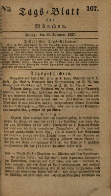 Tags-Blatt für München (Münchener Tagblatt) Freitag 14. Dezember 1827