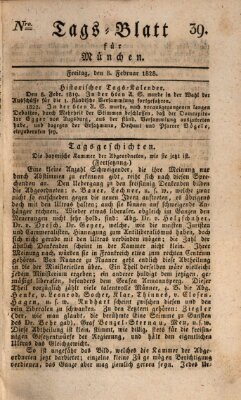 Tags-Blatt für München (Münchener Tagblatt) Freitag 8. Februar 1828