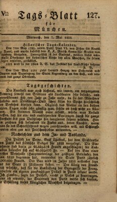 Tags-Blatt für München (Münchener Tagblatt) Mittwoch 7. Mai 1828