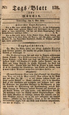 Tags-Blatt für München (Münchener Tagblatt) Donnerstag 8. Mai 1828