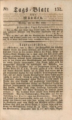 Tags-Blatt für München (Münchener Tagblatt) Montag 12. Mai 1828