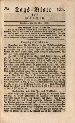 Tags-Blatt für München (Münchener Tagblatt) Dienstag 13. Mai 1828