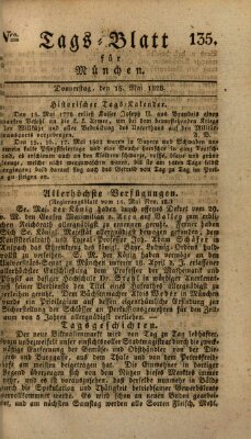 Tags-Blatt für München (Münchener Tagblatt) Donnerstag 15. Mai 1828