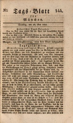 Tags-Blatt für München (Münchener Tagblatt) Samstag 24. Mai 1828