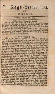 Tags-Blatt für München (Münchener Tagblatt) Montag 26. Mai 1828