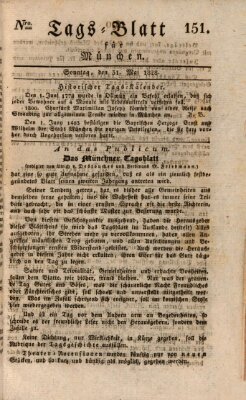 Tags-Blatt für München (Münchener Tagblatt) Sonntag 1. Juni 1828