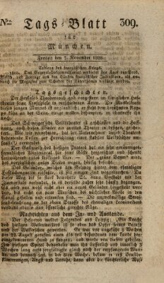 Tags-Blatt für München (Münchener Tagblatt) Freitag 7. November 1828