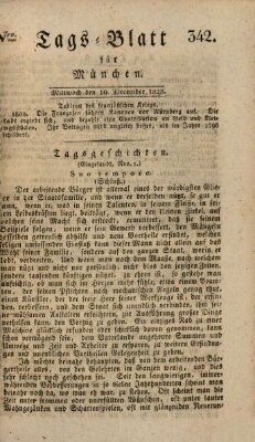 Tags-Blatt für München (Münchener Tagblatt) Mittwoch 10. Dezember 1828