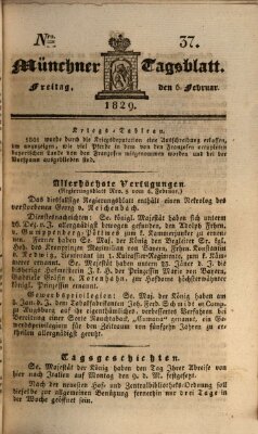 Münchener Tagblatt Freitag 6. Februar 1829