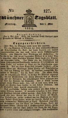 Münchener Tagblatt Freitag 8. Mai 1829