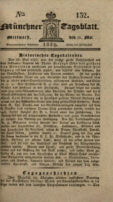 Münchener Tagblatt Mittwoch 13. Mai 1829