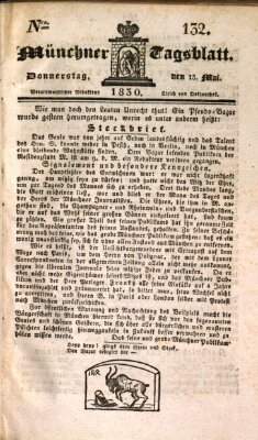 Münchener Tagblatt Donnerstag 13. Mai 1830