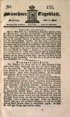 Münchener Tagblatt Freitag 14. Mai 1830