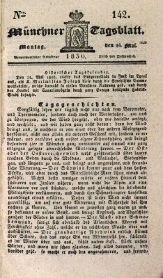 Münchener Tagblatt Montag 24. Mai 1830