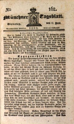 Münchener Tagblatt Dienstag 15. Juni 1830