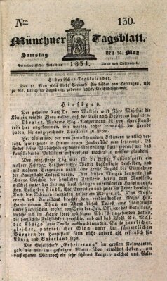 Münchener Tagblatt Samstag 14. Mai 1831