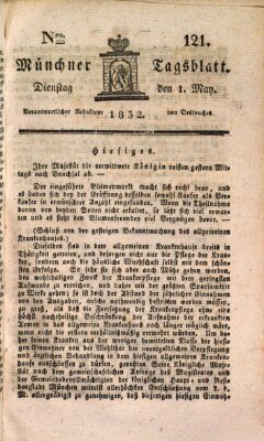 Münchener Tagblatt Dienstag 1. Mai 1832