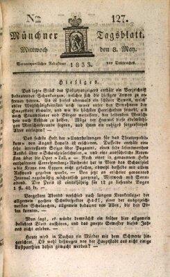 Münchener Tagblatt Mittwoch 8. Mai 1833