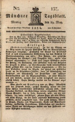 Münchener Tagblatt Montag 19. Mai 1834