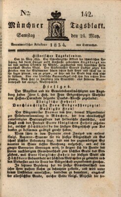 Münchener Tagblatt Samstag 24. Mai 1834