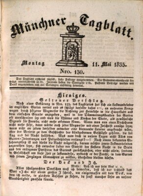 Münchener Tagblatt Montag 11. Mai 1835