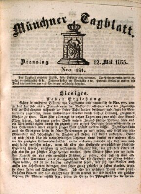 Münchener Tagblatt Dienstag 12. Mai 1835