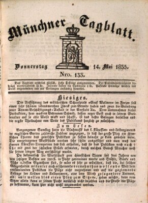 Münchener Tagblatt Donnerstag 14. Mai 1835