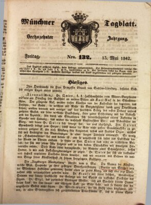 Münchener Tagblatt Freitag 13. Mai 1842