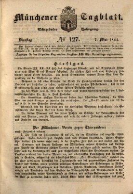 Münchener Tagblatt Dienstag 7. Mai 1844