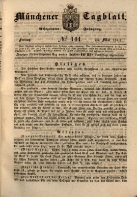 Münchener Tagblatt Freitag 24. Mai 1844