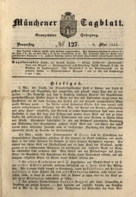 Münchener Tagblatt Donnerstag 8. Mai 1845