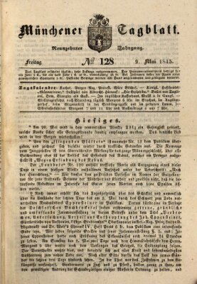 Münchener Tagblatt Freitag 9. Mai 1845