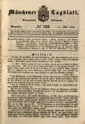 Münchener Tagblatt Donnerstag 15. Mai 1845