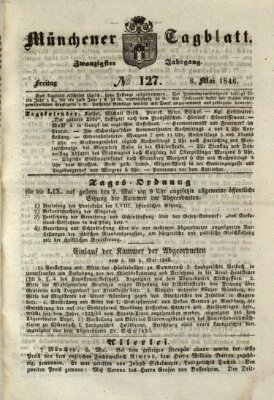 Münchener Tagblatt Freitag 8. Mai 1846