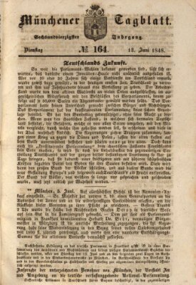 Münchener Tagblatt Dienstag 13. Juni 1848