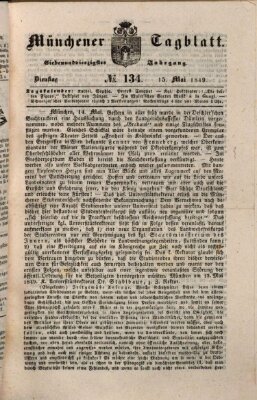 Münchener Tagblatt Dienstag 15. Mai 1849