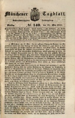Münchener Tagblatt Dienstag 21. Mai 1850