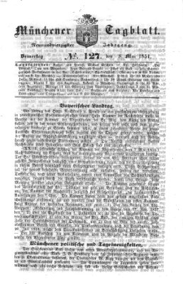 Münchener Tagblatt Donnerstag 8. Mai 1851