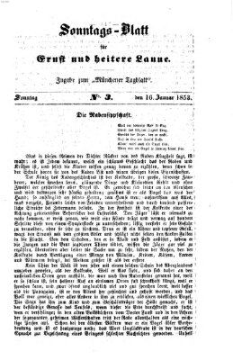 Münchener Tagblatt für Stadt und Land (Münchener Tagblatt) Sonntag 16. Januar 1853