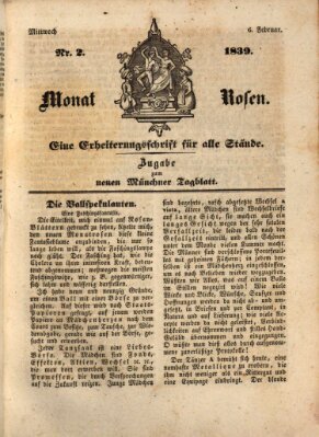 Neues Tagblatt für München und Bayern Mittwoch 6. Februar 1839