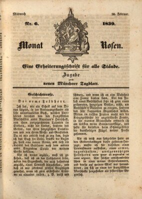 Neues Tagblatt für München und Bayern Mittwoch 20. Februar 1839