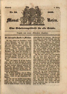 Neues Tagblatt für München und Bayern Mittwoch 6. März 1839