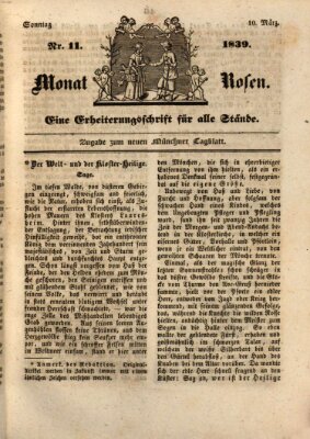 Neues Tagblatt für München und Bayern Sonntag 10. März 1839