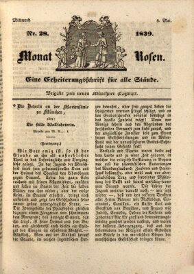 Neues Tagblatt für München und Bayern Mittwoch 8. Mai 1839