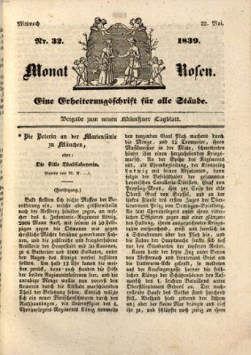 Neues Tagblatt für München und Bayern Mittwoch 22. Mai 1839