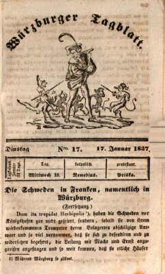 Würzburger Tagblatt Dienstag 17. Januar 1837