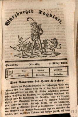 Würzburger Tagblatt Sonntag 5. März 1837