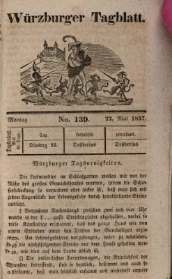 Würzburger Tagblatt Montag 22. Mai 1837